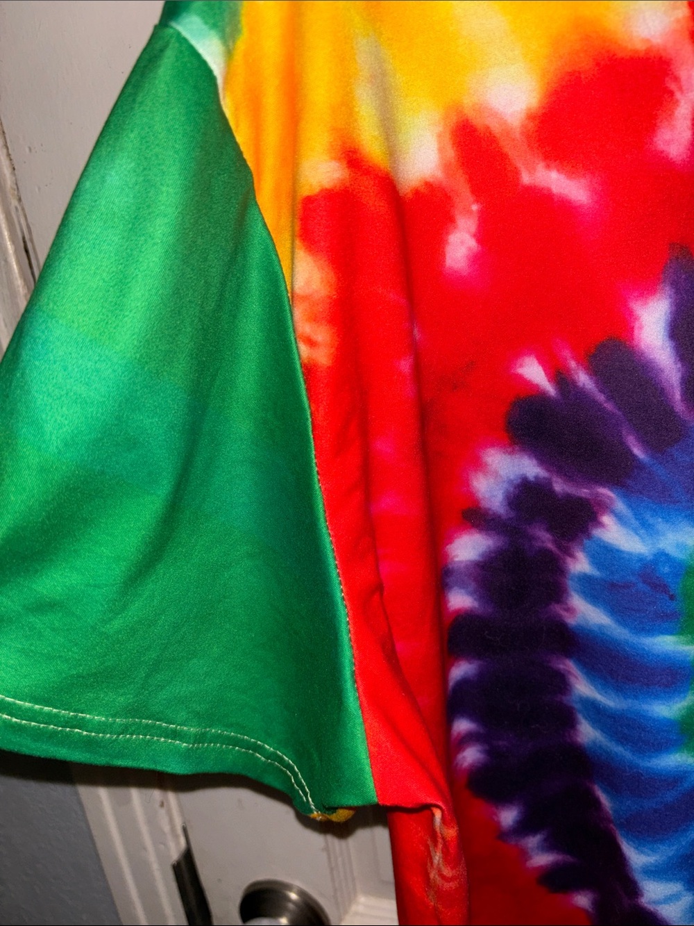Tie-Dye Tee in Rainbow Colors - Picture 8 of 9